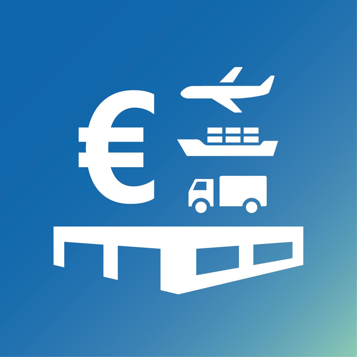 App-freight-MANAnwendung – stilisierter Buchstabe ‚f‘ mit Farbverlauf und Schriftzug ‚MAN‘.“