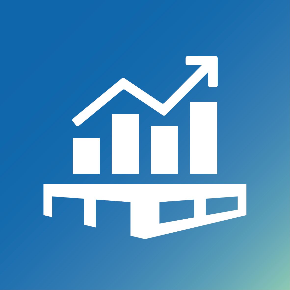 App-insight-MANAnwendung – stilisierter Buchstabe ‚it‘ mit Farbverlauf und Schriftzug ‚MAN‘.“